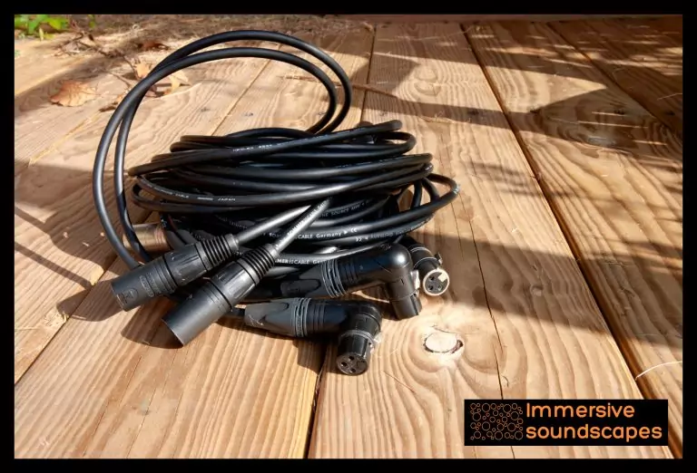 Cables for field recording