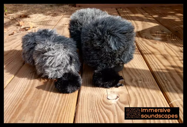 windshields for field recording