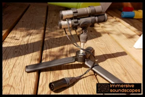 midside XLR5 cable adapter