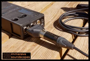 XLR5 adapter for Sonosax M2D2